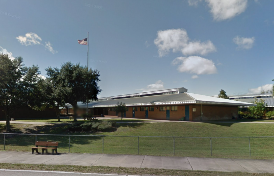 DeLand Middle School: location of the weapons threat. 
Google street view
