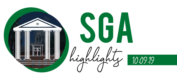 SGA Highlights. Written by: Jenny Fang.