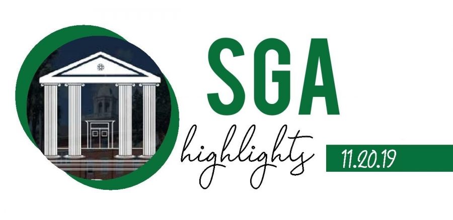 SGA Highlights. Written by: Jenny Fang.