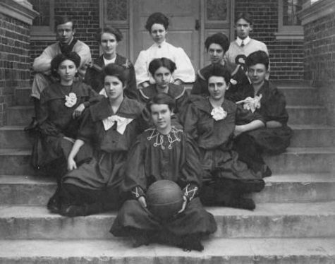 Stetson womens basketball, shown here in 1906. Its the oldest female sports team on campus, founded only six years after the mens team in 1900. Photo courtesy of Stetson Archives.