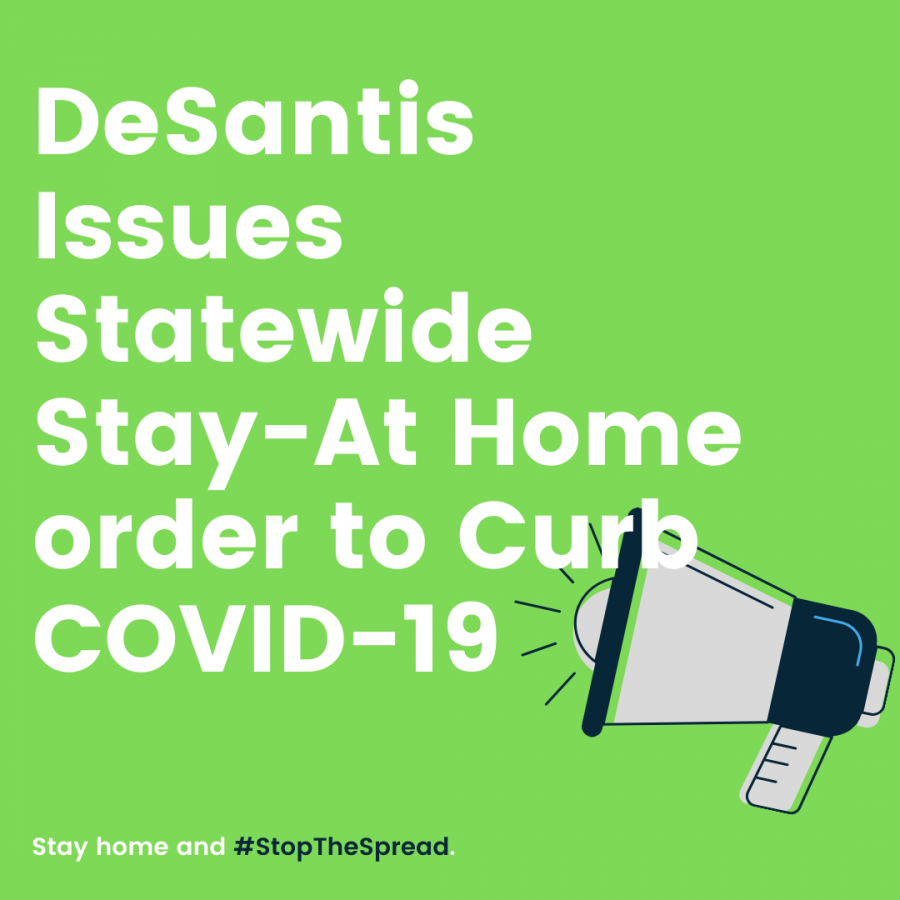 DeSantis Issues Statewide Stay-At Home Order to Curb COVID-19