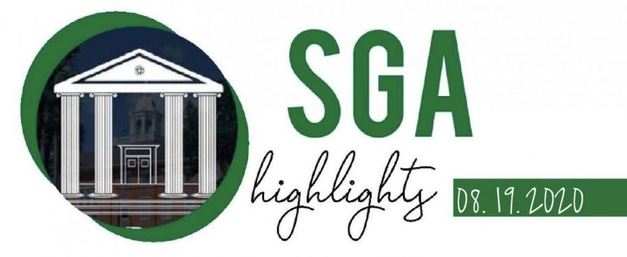 SGA Highlights. Written by Jenny Fang.