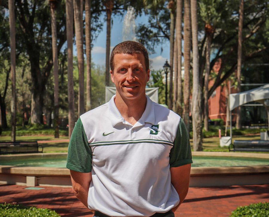 Emmett Rutkowski, Head Coach of the men’s soccer team.