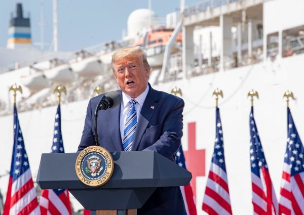 President Donald Trump Speaking - Public Domain